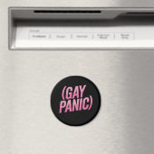 Proteststolz auf Gay Panic LGBTQ Magnet (In Situ (Geschirrspüler))