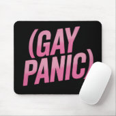 Proteststolz auf Gay Panic LGBTQ Mousepad (Mit Mouse)
