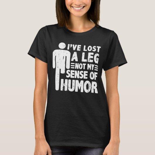 Prothetisches Leg Amputee T-Shirt (Vorderseite)