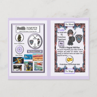 Protik - Knight Proactinium Sword Postkarte