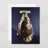 Proto-korinthische Vase mit Sphinx Postkarte (Vorne/Hinten)