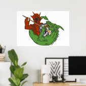 ProtoBucko - Jordan Peterson Meme Poster (Heimbüro)