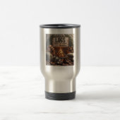 Protokolle & Faulenzer-Morgen-Camp-Tasse – Rustika Reisebecher (Mittel)