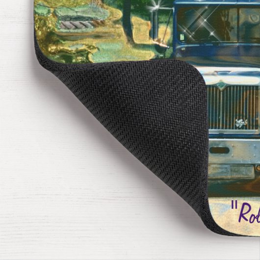Protokollieren Sie Lkw Highway Driving Art Mousepa Mousepad (Ecke)