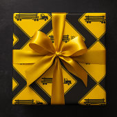 Protokollierung von Lastkraftwagen Geschenkpapier