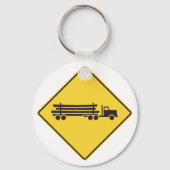 Protokollierung von Lastkraftwagen Schlüsselanhänger (Vorderseite)