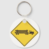 Protokollierung von Lastkraftwagen Schlüsselanhänger (Rückseite)