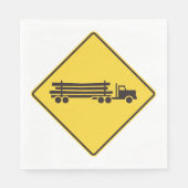 Protokollierung von Lastkraftwagen Serviette (Vorderseite)