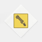 Protokollierung von Lastkraftwagen Serviette (Ecke)