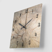 Protokollmuster Quadratische Wanduhr (Winkel)
