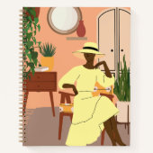 Protokollnotizen für Teens, Mädchen, Frauen-Notebo Notizblock (Vorderseite)