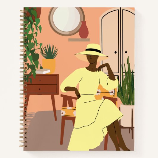 Protokollnotizen für Teens, Mädchen, Frauen-Notebo Notizblock (Vorderseite)