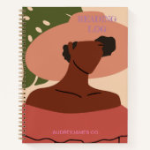 Protokollnotizen für Teens, Mädchen, Frauen-Notebo Notizblock (Vorderseite)