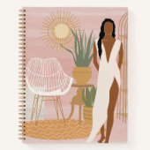 Protokollnotizen für Teens, Mädchen, Frauen-Notebo Notizblock (Vorderseite)