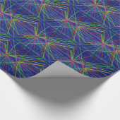Proton Collisions Geschenkpapier (Ecke)