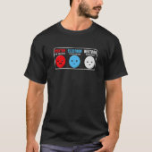 Proton Electron Neutron Positive Negative Science T-Shirt (Vorderseite)