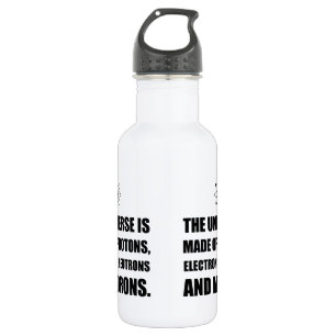 Proton-Elektron-Neutron-Idioten Trinkflasche