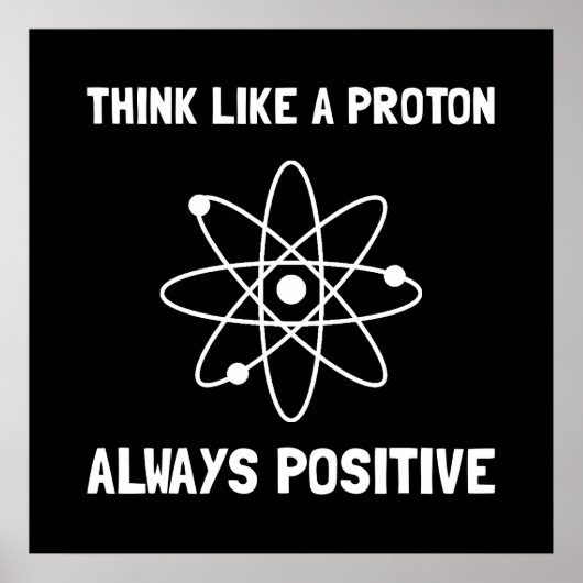 Proton immer positiv poster (Vorne)