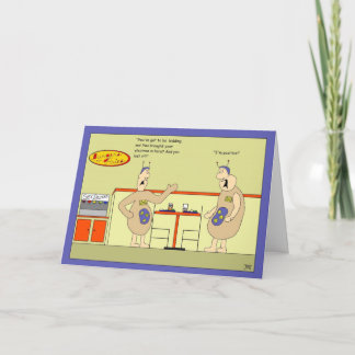 Proton Neutron Electron Geburtstagkarte Karte