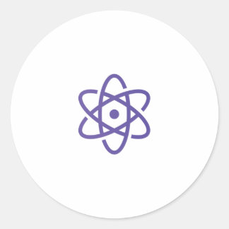 Proton XPR logo Proton Crypto logo Runder Aufkleber