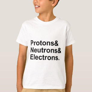 Protonen Neutronen Elektronen 3 Teile eines Atom T-Shirt