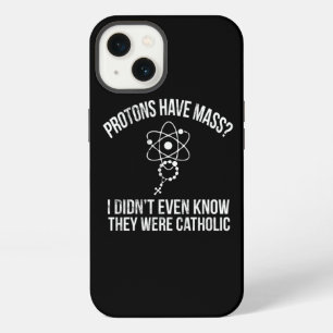 Protons Have Mass Catholic Christian Bible iPhone 13 Hülle