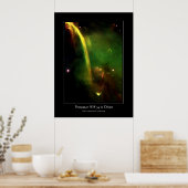 Protostar HH34 bei Orion - Weltraumastronomie Poster (Küche)