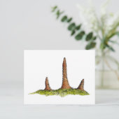 Prototaxites Postkarte (Stehend Vorderseite)