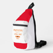 Prototyp, nur einer wurde hergestellt crossbody bag (Rechte Ecke)