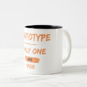 Prototyp Zweifarbige Tasse (VorderseiteRechts)
