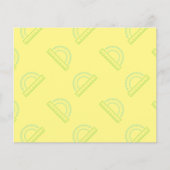 Protractor Math Pattern Post-it Notes (Vorderseite)