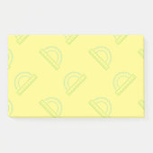 Protractor Math Pattern Post-it Notes Post-it Klebezettel (Vorderseite)