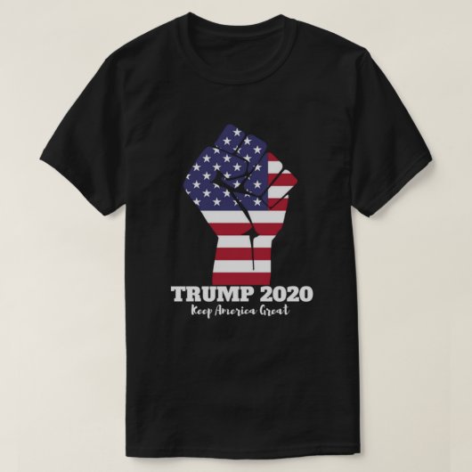 Protrumpf-Wahl 2020 - behalten Sie Amerika groß T-Shirt (Design vorne)