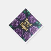 Proud2BePagan Serviette (Ecke)