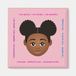 #Proud2BNaturalMe #Affirmations Locker Magnet