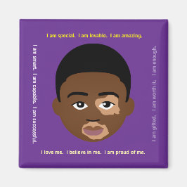 #Proud2BNaturalMe #Affirmations Locker Magnet