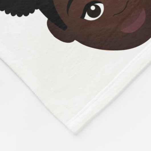 #Proud2BNaturalMe ALL Beautiful Blanket Fleecedecke (Ecke)