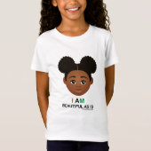#Proud2BNaturalMe #BeautifulAsIs CaramelComplexion T-Shirt (Vorderseite)