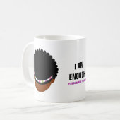 #Proud2BNaturalMe-Bestätigung Kaffeetasse (Vorderseite Links)