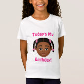 #Proud2BNaturalMe #Birthday T - Shirt (Vorderseite)