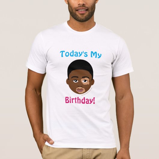 #Proud2BNaturalMe #Birthday #Vitiligo T - Shirt (Vorderseite)