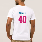 #Proud2BNaturalMe #Birthday #Vitiligo T - Shirt (Rückseite)