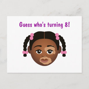 #Proud2BNaturalMe Choose-My-Complexion Birthday Postkarte