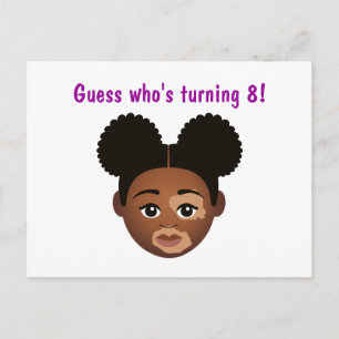 #Proud2BNaturalMe Choose-My-Complexion Geburtstag Postkarte