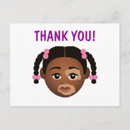 #Proud2BNaturalMe Choose-My-Complexion Vielen Dank Postkarte