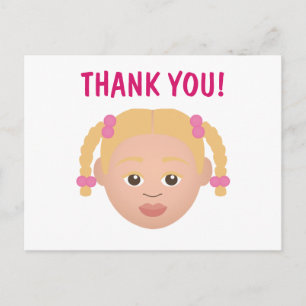 #Proud2BNaturalMe Choose-My-Complexion Vielen Dank Postkarte