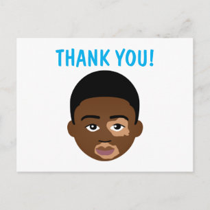 #Proud2BNaturalMe Choose-My-Complexion Vielen Dank Postkarte