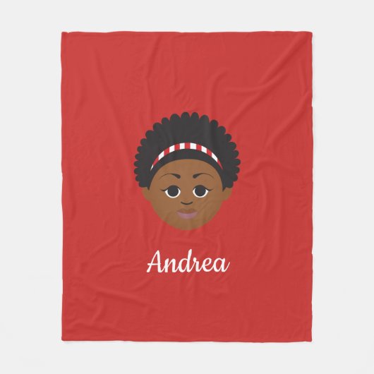 #Proud2BNaturalMe #DST Fleece Blanket (Vorderseite)