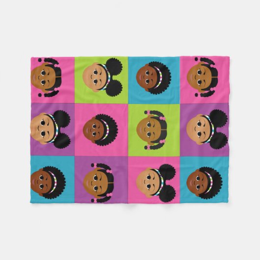 #Proud2BNaturalMe Fleece Blankets! (Vorderseite (Horizontal))