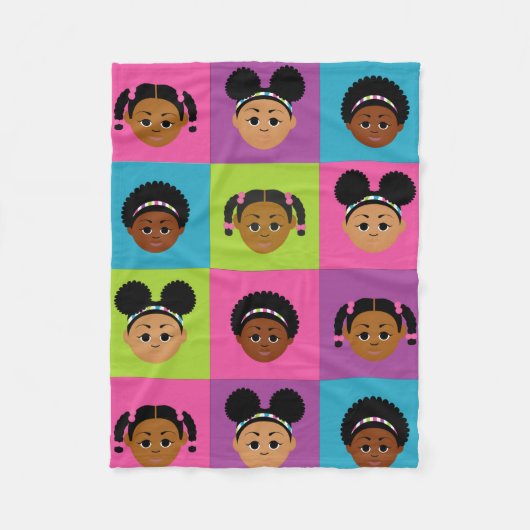 #Proud2BNaturalMe Fleece Blankets! (Vorderseite)